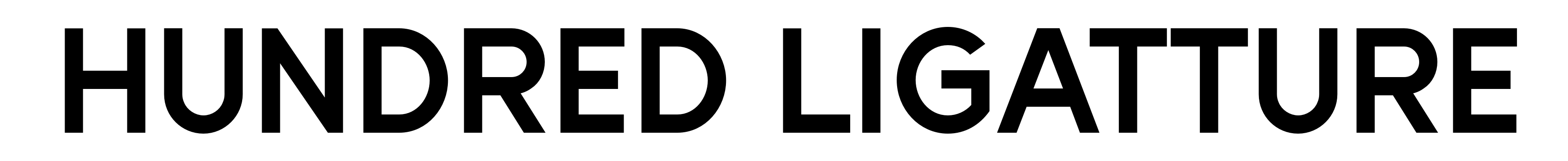 Hundred Ligatture